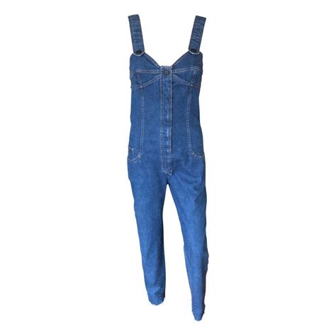 chanel denim shopper|chanel denim jumpsuit.